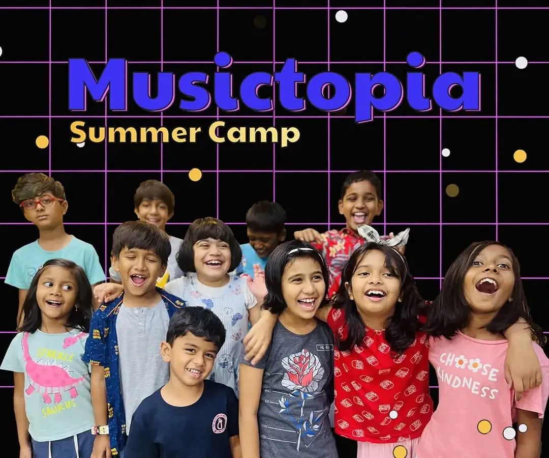 Pure joy and new friendships. This is what Musictopia is all about. We create a space where kids can be themselves, laugh, learn, and make memories that last long after the camp is over.