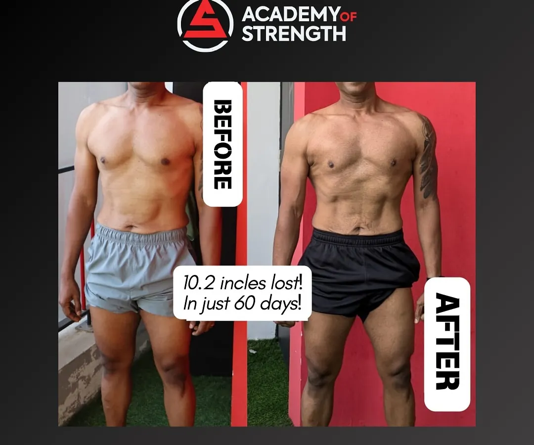 This is what 60 days of focused effort looks like. Our programs are not about quick fixes, but about sustainable transformations that combine fat loss with significant strength gains. This is proof that our process works.