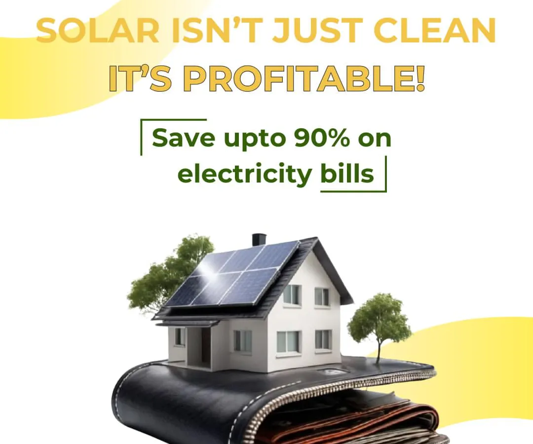 Investing in solar is not just an environmental choice; it is a profitable one. My solutions are designed to cut your electricity costs by up to 90%, turning your rooftop into a financial asset that generates returns for a lifetime.