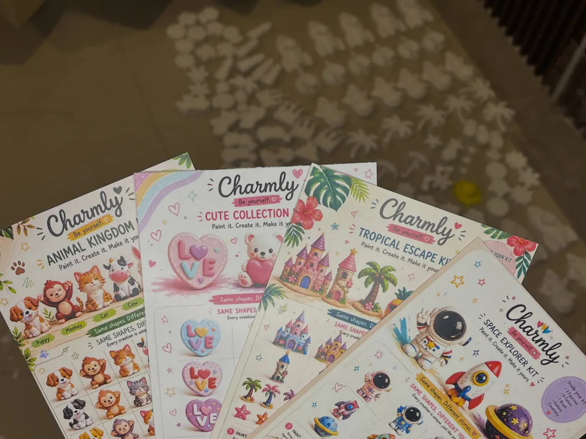 I offer four fun themes to spark your imagination. You can choose from the Animal Kingdom, Tropical Escape, Space Explorer, or the Cute Collection, each with its own set of unique shapes.