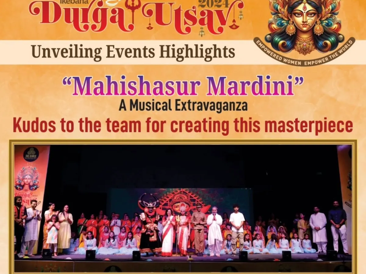 I love taking on big, ambitious projects like this "Mahishasur Mardini" musical extravaganza. This poster highlights a full-scale production I choreographed, showing my capability to handle large casts and create a complete theatrical experience for cultural events.