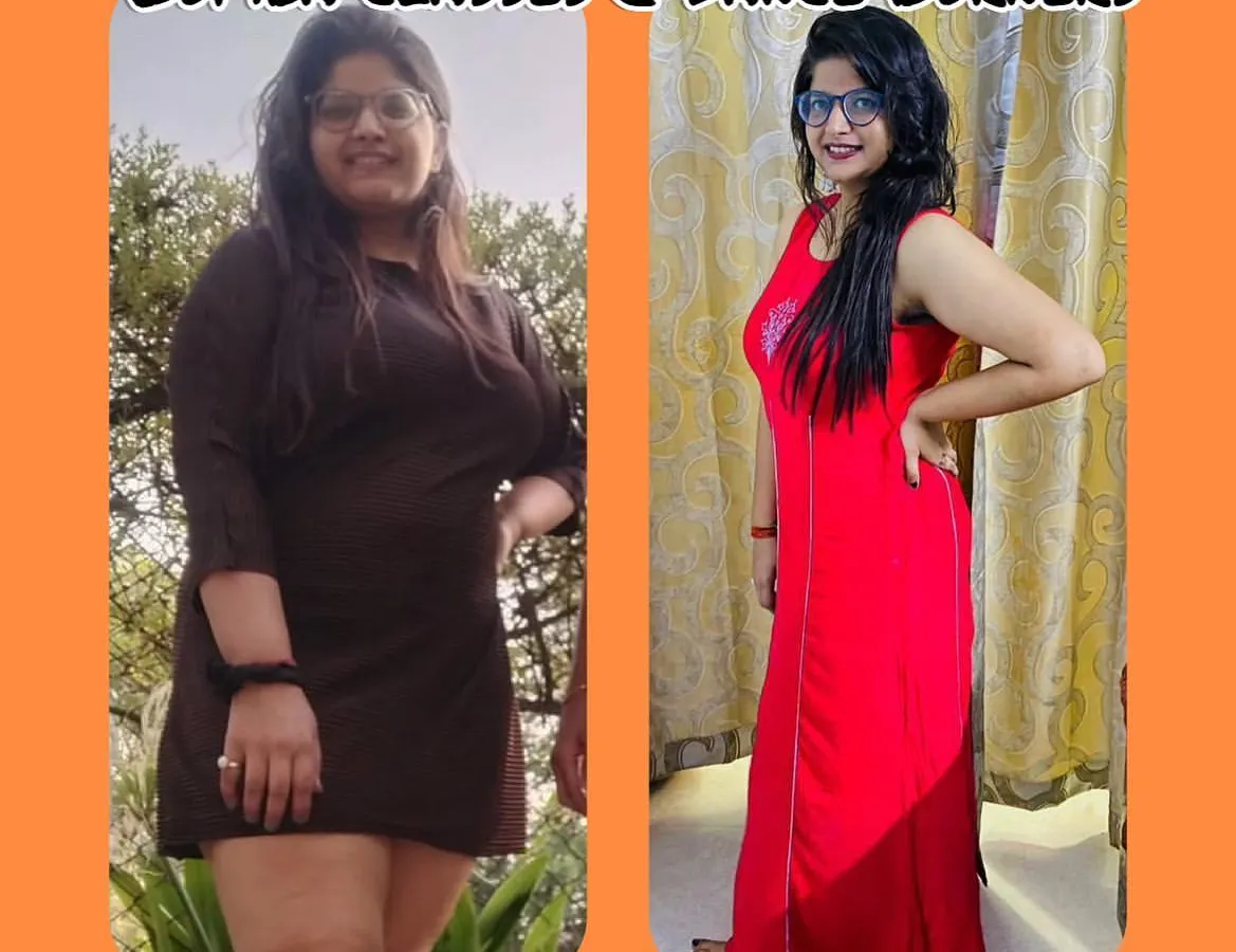 We are so proud to share this incredible client transformation. With consistent Zumba classes and dedication, she lost 11 kgs in just 3 months. This is proof that having fun while working out brings amazing results.