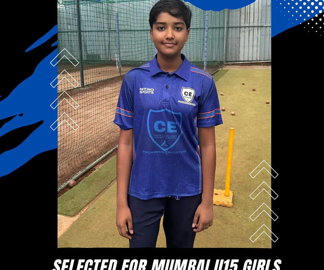Results are the true measure of a program. We are incredibly proud of our players like Gagana, who earned her spot in the Mumbai U15 Girls off-season camp. This is a crucial step on the pathway to professional cricket, and we guide our players every step of the way.