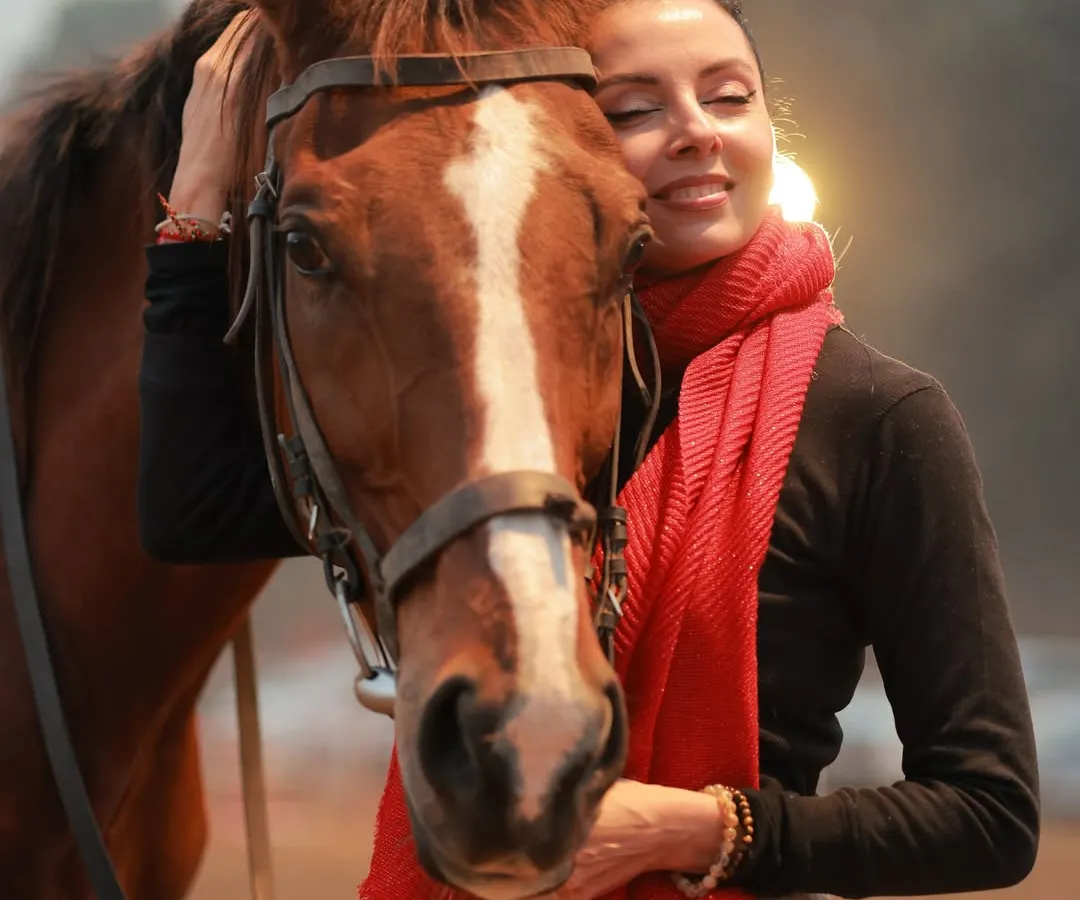 It's all about the soulful connection. I encourage every rider to take time to bond with their horse, creating a foundation of trust and friendship that you can feel in this quiet moment.