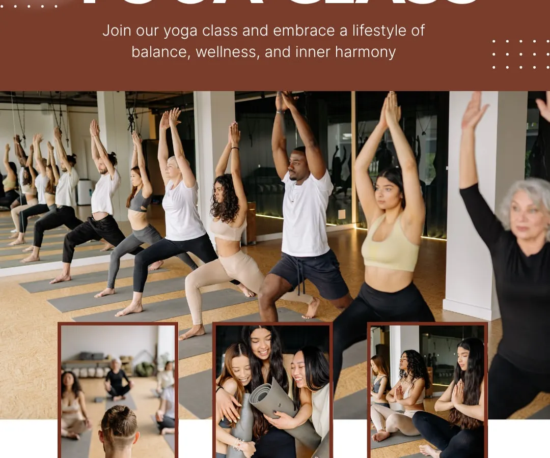 Experience the vibrant energy and sense of community in our group classes. Here, you can see our diverse group of practitioners moving together, finding strength and harmony in a shared practice.