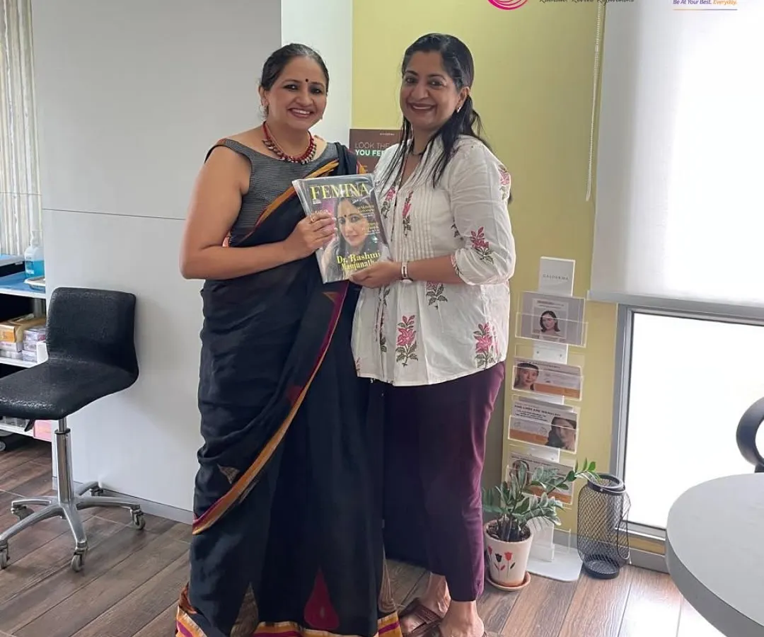 It was a proud moment to be featured in Femina magazine and share that with one of my valued patients. My goal has always been to provide credible, expert-led dermatological care, and this recognition helps reinforce the trust you place in my clinic.