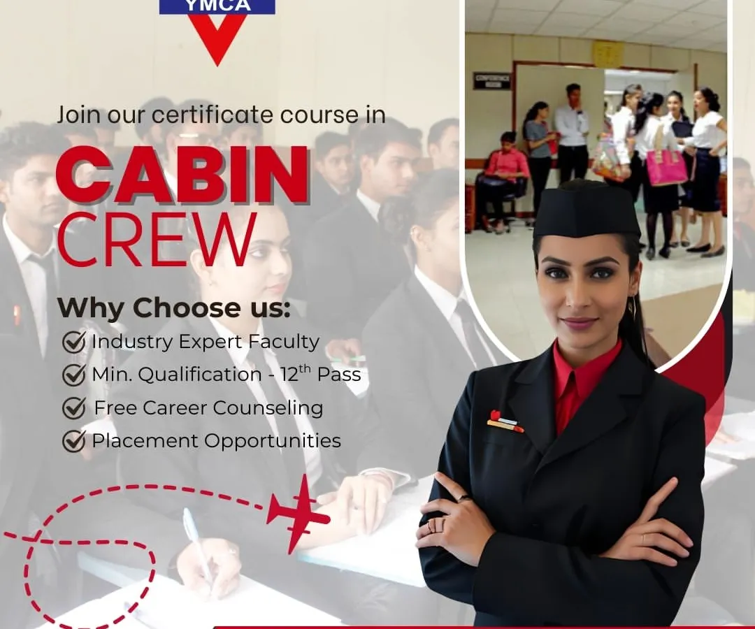 Your career in aviation takes flight with our Certificate Course in Cabin Crew. This program is designed with industry expert faculty and includes placement opportunities to help you secure a job as a flight attendant or ground staff.
