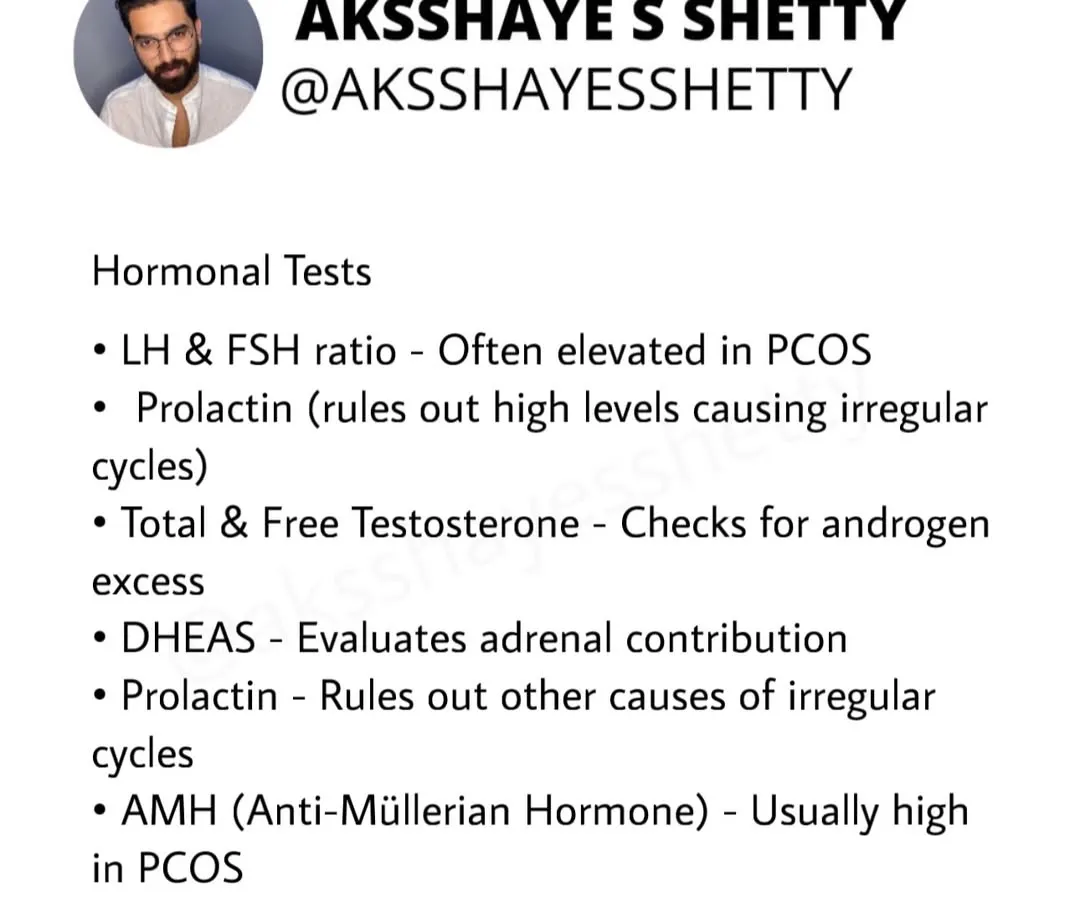 Understanding your body is the first step to managing PCOS. I help my mentees decipher key hormonal tests like LH, FSH, and Testosterone, so we can create a truly personalized plan based on science, not guesswork. This knowledge empowers you to take control of your health.