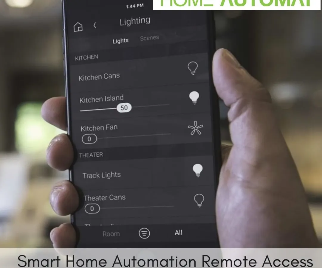 Our remote access capability offers granular control over every aspect of your home, from kitchen lighting to your dedicated home theater system. Adjust settings from anywhere in the world, ensuring your home is always secure and ready for your return.