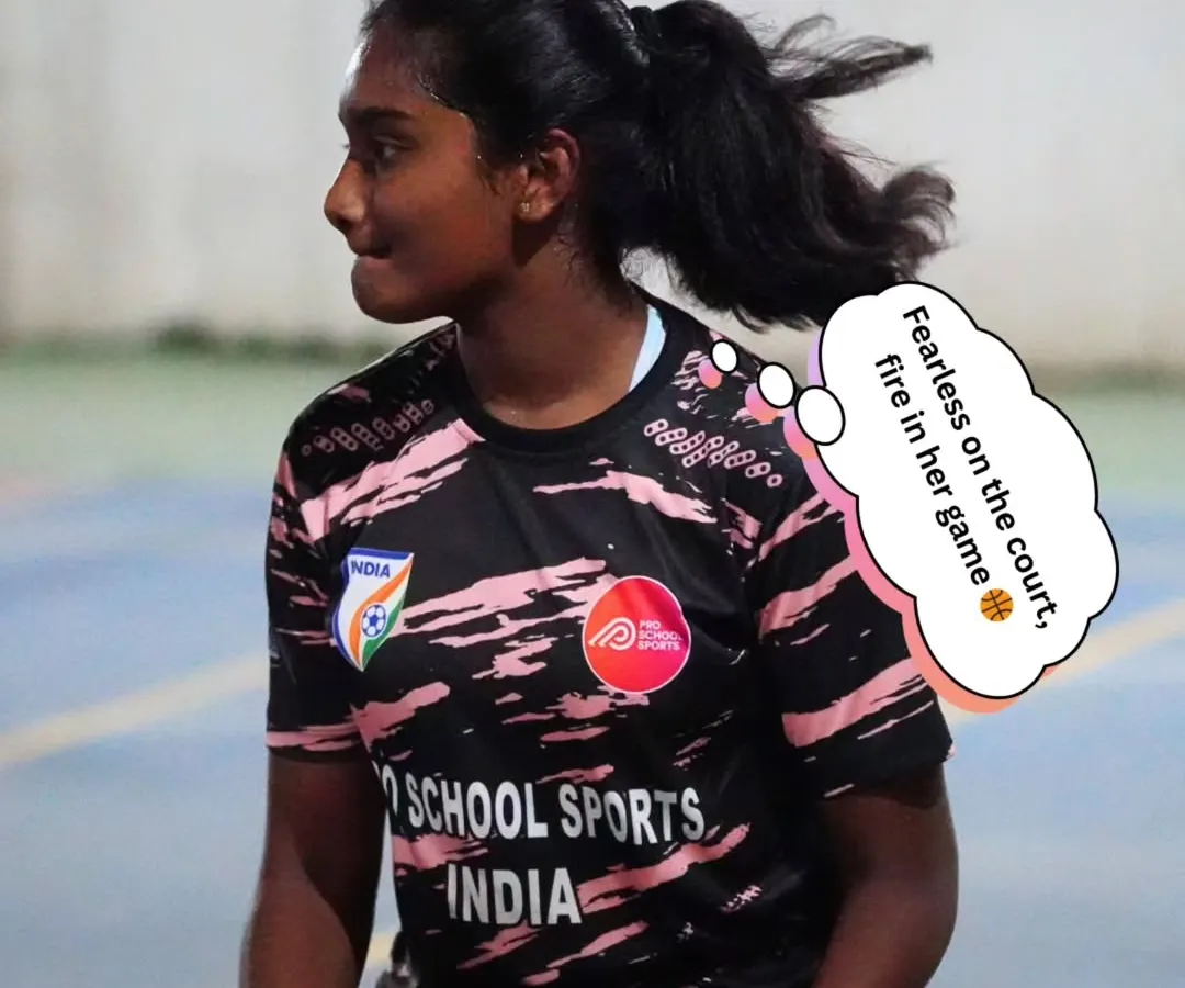 We empower every player to be fearless on the court. Our training for young female athletes focuses on building not just skills but also the confidence to take charge, make the shot, and lead the team with fire in her game.
