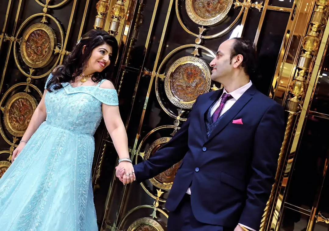 A candid moment between a couple during their pre-wedding or engagement photoshoot. We focus on capturing genuine connection and emotion for all couple-centric events like anniversaries and engagements.