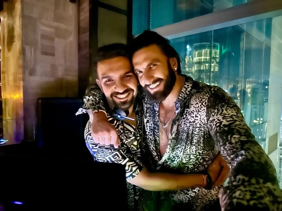 Brothers for life! A night to remember with the one and only Ranveer Singh. The energy was just off the charts.