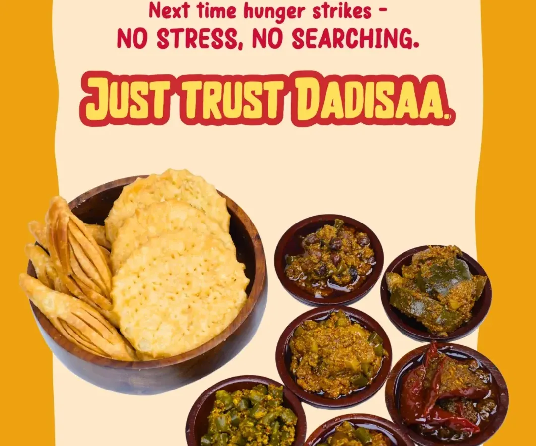 When hunger strikes, we've got you covered. This is a glimpse of the delicious variety you can find in our kitchen, from crunchy savoury snacks to our wide range of traditional homemade pickles. You can see our tangy green chilli pickle, spicy red chilli achaar, and classic mixed vegetable achaar, all ready to be paired with your favourite meal.