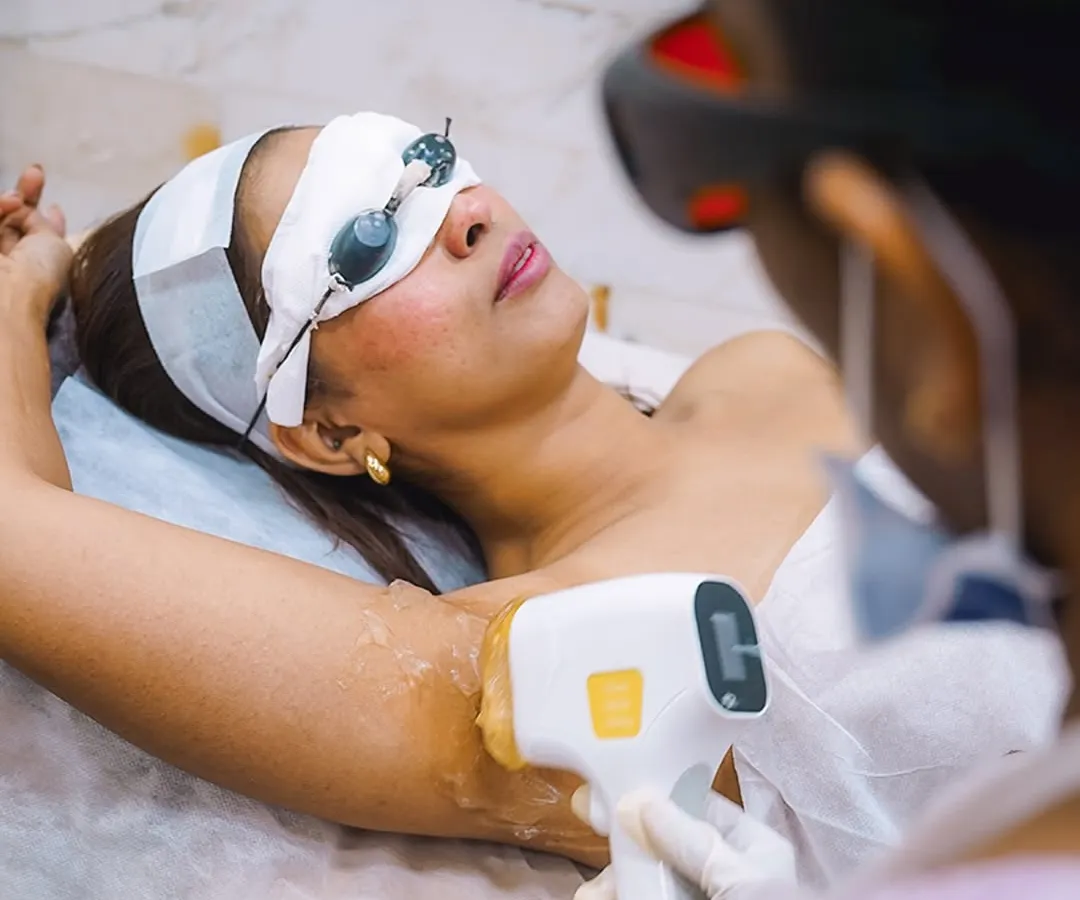 Here is a look at my painless underarm laser hair reduction service. I use US-FDA approved technology in a clean, professional setting to ensure safe and effective results, giving you the freedom of permanently smooth skin.