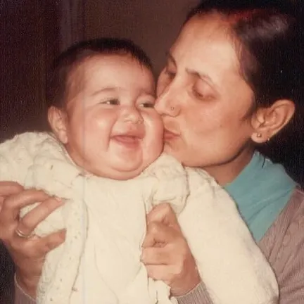 This is my mother, Neena, with my brother. I started Nivaala as an ode to her after she passed away, because I never wrote down her recipes. Her memory and the taste of her food are the reasons I am so passionate about helping other families preserve their own food legacies before it's too late.