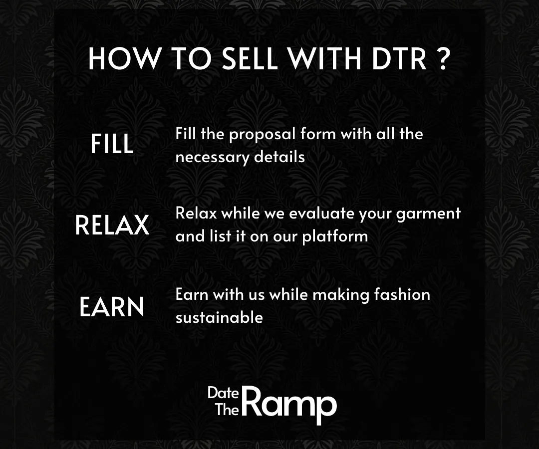Wondering how to get started? Our process is as simple as Fill, Relax, and Earn. We designed our system to be completely hassle-free for you. We handle the evaluation, quality checks, and listing so you can start earning from your designer wear without any of the hard work.