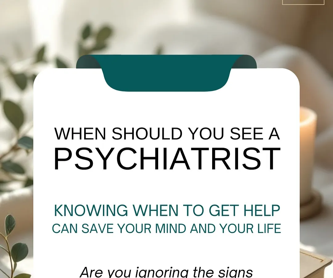 Are you ignoring the signs? Many people wait until they are in a crisis to seek help, but your mind often gives you signals long before that. This guide is designed to help you understand the early warnings, because knowing when to get help can be life-changing.