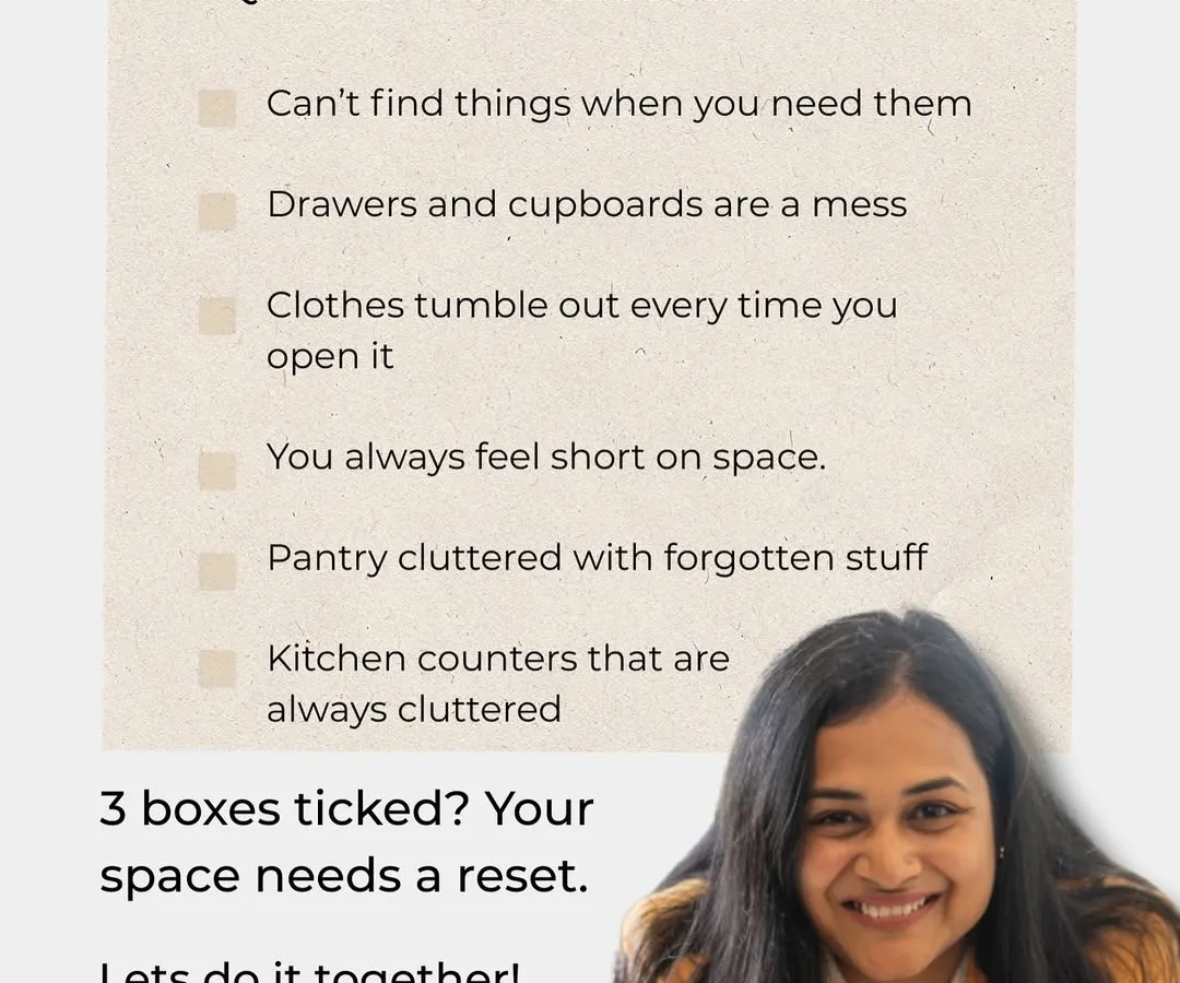 Does your home feel like it's working against you? If you're constantly searching for things, dealing with messy cupboards, or feeling short on space, it might be time for a reset. These are the exact problems we tackle in my workshops, where we learn together how to make your space support you, not stress you out.