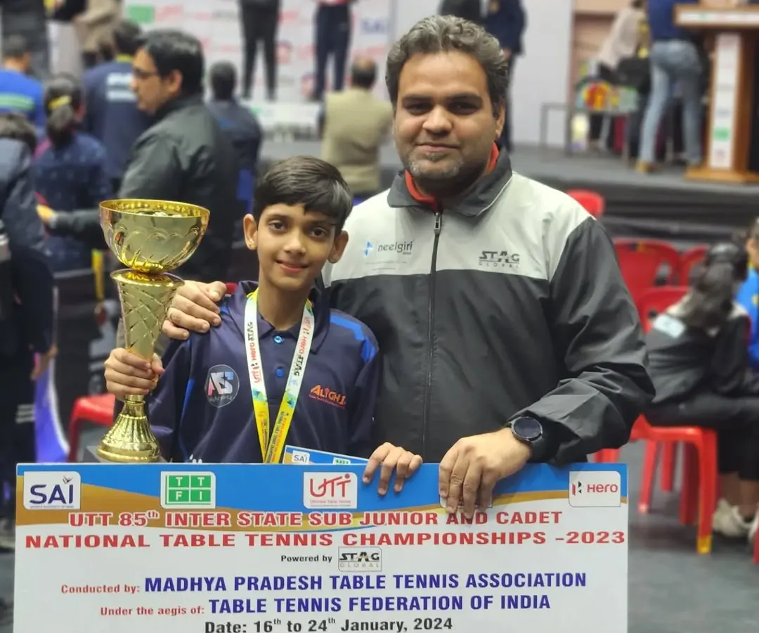 This is a moment of immense pride. Our player, Shanaya Tyagi, became the National Champion and India No. 1. This is the result of relentless hard work and dedication.