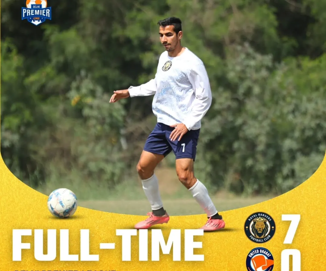 A statement win. Dominating the pitch to secure a 7-0 victory in the Delhi Premier League shows the attacking firepower we possess. This result was built on relentless pressure and clinical finishing from the first whistle to the last.