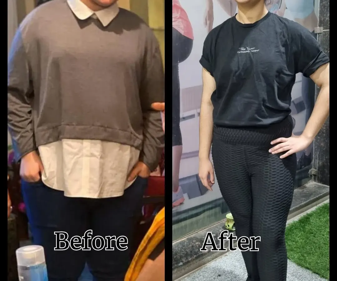This is what real dedication looks like. This client started her journey with me in June 2023, and in just seven months, she lost over 30 kgs. It started with a commitment to change, and through consistent personal training and a focus on nutrition, she transformed her health and improved her mindset.
