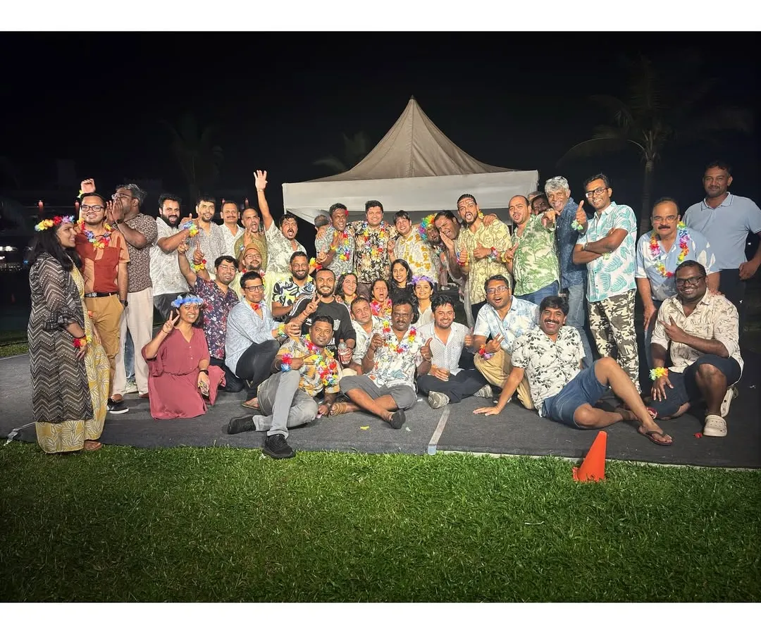 This is what it's all about. A picture with the amazing team from Tata Consumer Products after a super fun dance session at their annual offsite in Bekal. Seeing these smiles makes all the hard work worth it.