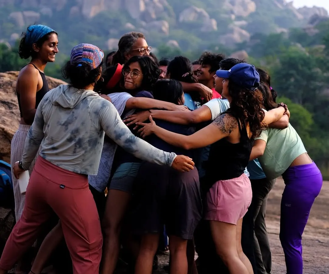 And that's a wrap on another incredible event! This group hug says it all. You come for the climb, but you stay for the friendships and the feeling of belonging to a true sisterhood.