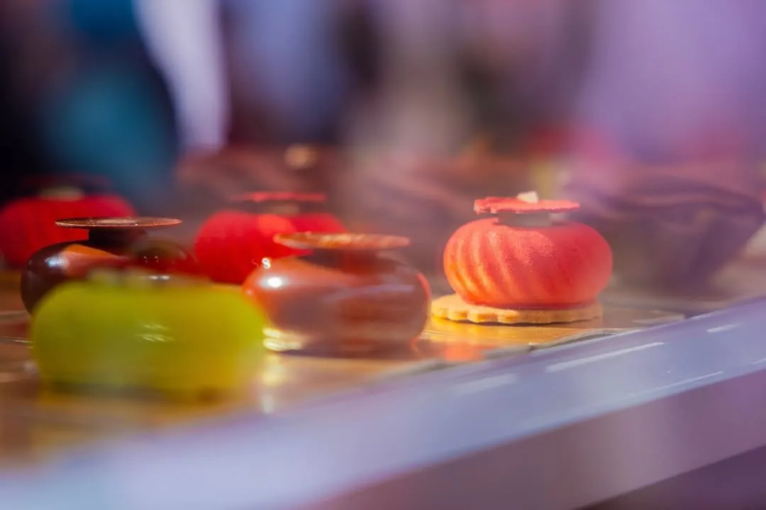 Our culinary artistry extends to the final course. This selection of vibrant, handcrafted desserts showcases our commitment to flavor and presentation, with each piece designed to be a feast for the eyes and the palate.