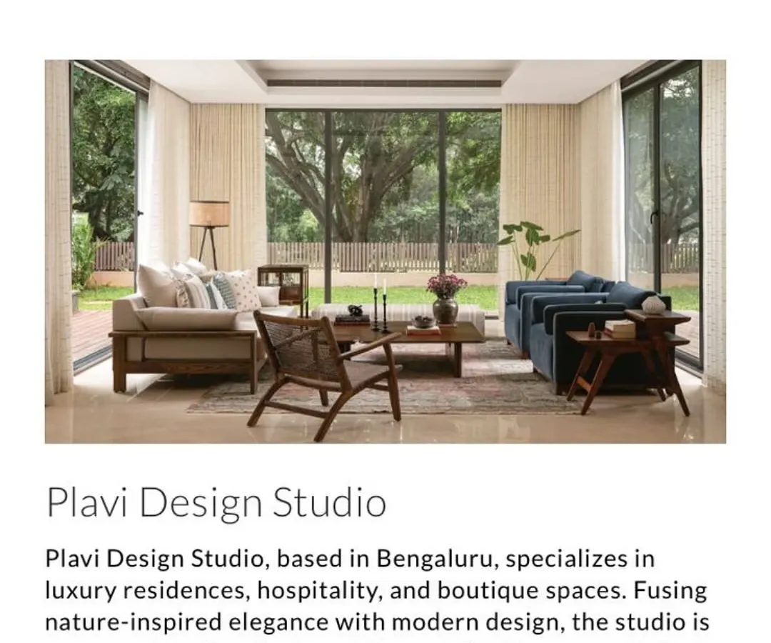 It was an honor for my studio to be featured in Architectural Digest. This recognition highlights my approach to fusing nature-inspired elegance with modern design, creating bespoke spaces for luxury residences, hospitality, and boutique commercial clients.
