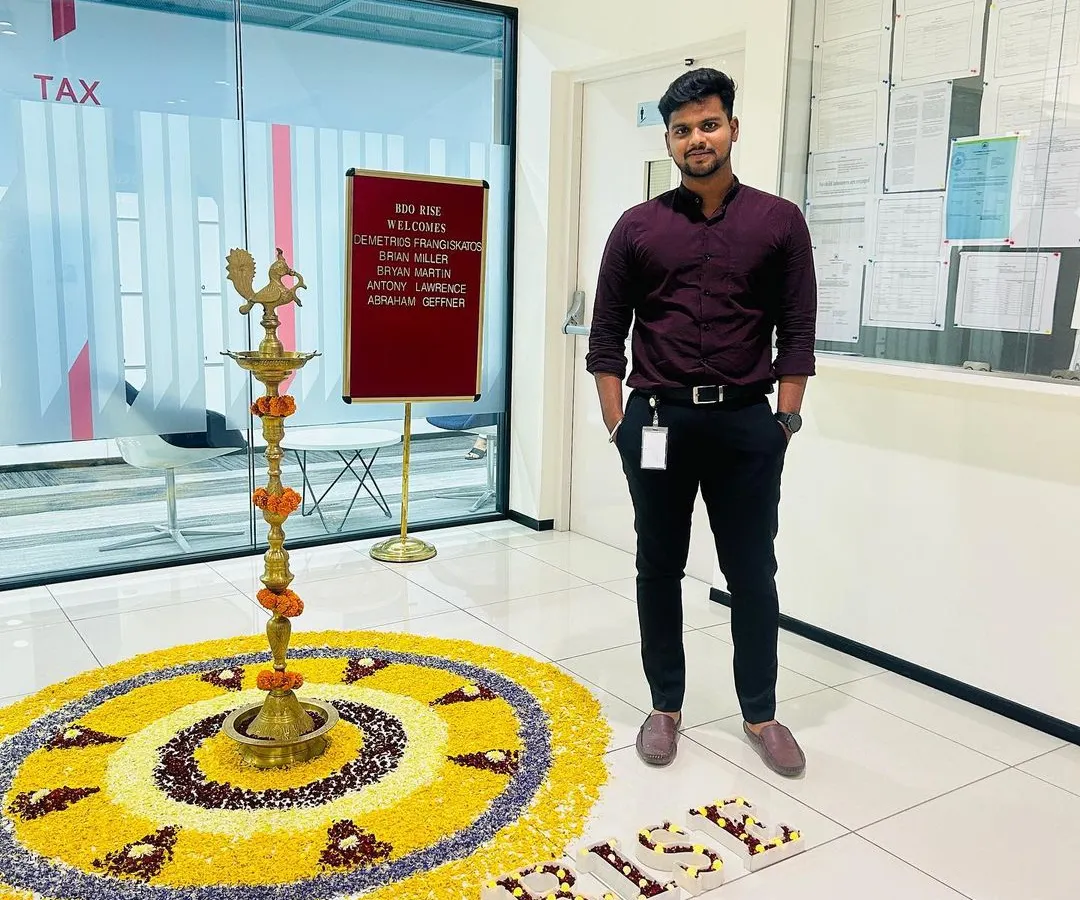 My time at BDO gave me hands-on experience with corporate tax and advisory for a wide range of clients. This photo was taken at our office, a place where I honed my skills in practical, real-world financial strategy.