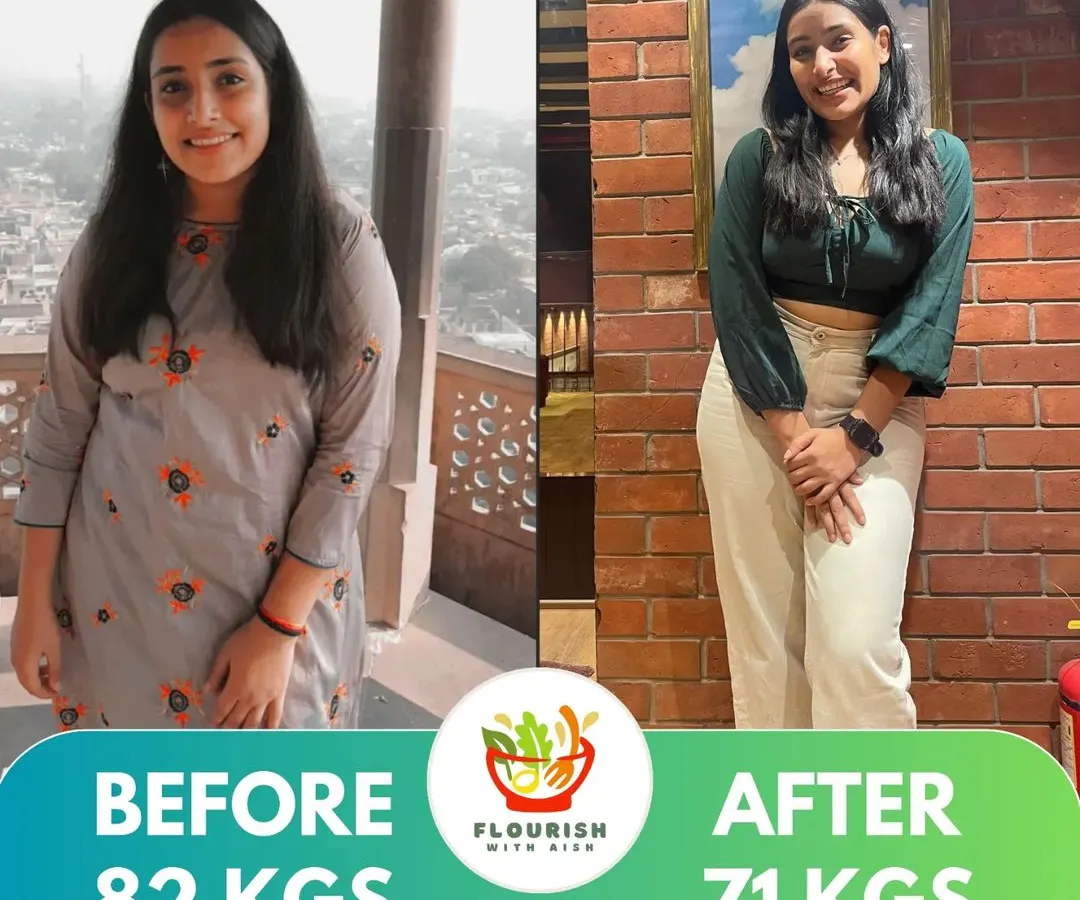 This is a fantastic transformation of a client who lost 9 kgs in 3 months while juggling GMAT exams, travel, and family weddings. It proves that with the right plan and dedication, you can achieve your health goals without putting your life on hold. We focused on sustainable habits, not quick fixes.