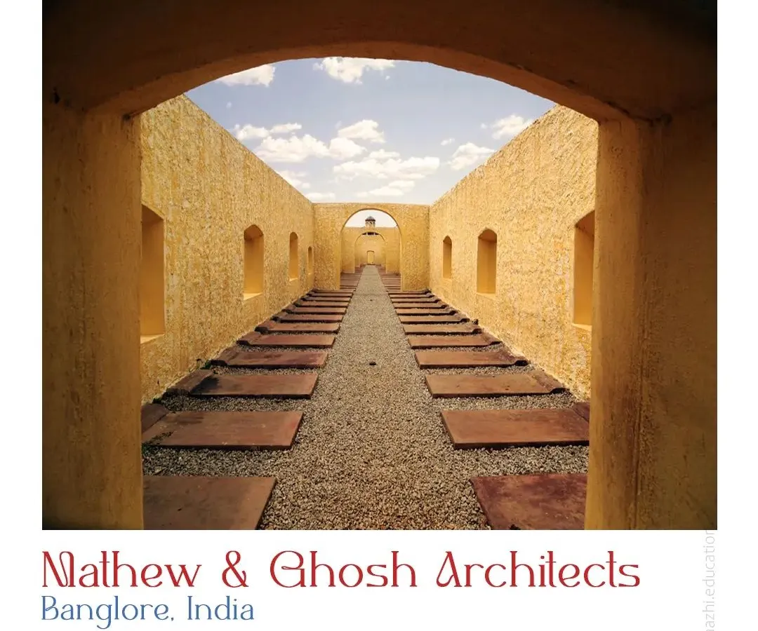 At Freedom Park in Bengaluru, we transformed the site of a former central jail into a public space for reflection and community. This long, tranquil walkway, framed by ochre walls, guides visitors through a landscape that respects its complex history while offering a peaceful escape within the city.
