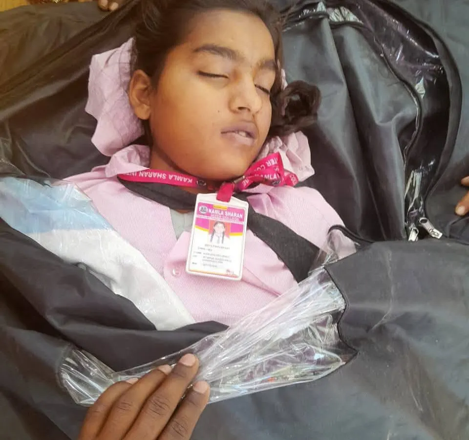 The face of a broken system. This is Ria Prajapati, a 9th-grade student who took her own life after being humiliated and barred from an exam over unpaid fees. This is not just a tragedy; it is a failure of our society that has allowed education to become a commercial enterprise.