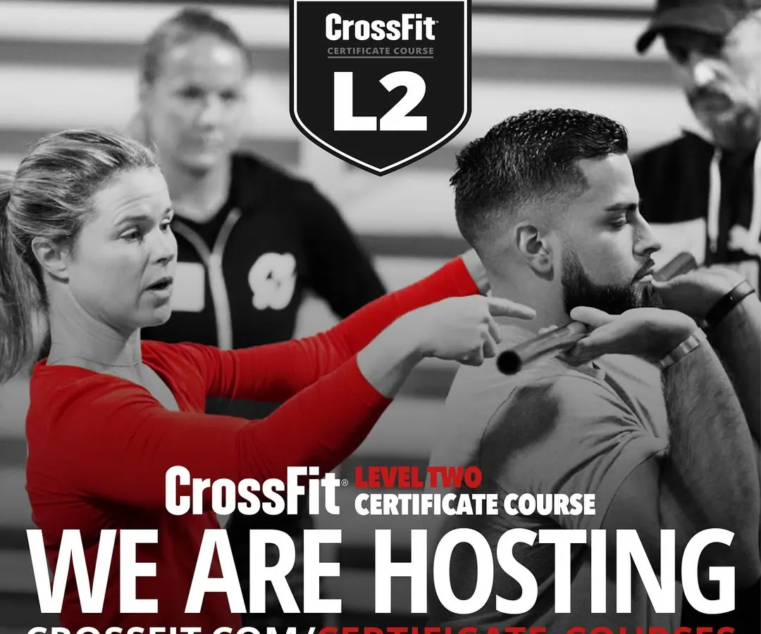 We are an official host for the CrossFit Level 2 Certificate Course. This is where dedicated coaches come to refine their skills in movement correction, group management, and effective programming.