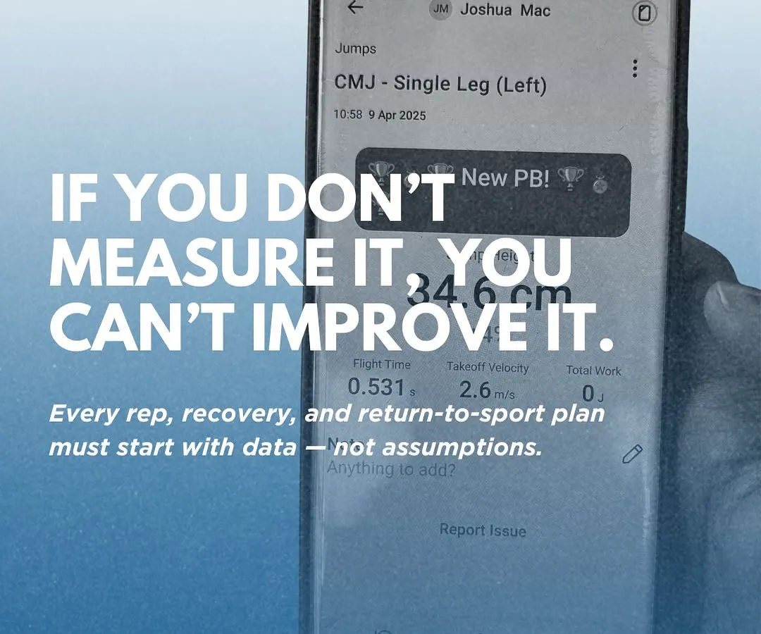 My philosophy is simple: if you don't measure it, you can't improve it. Every program I design, from rehabilitation to peak performance, starts with objective data, not assumptions, to build a plan that is precise, effective, and tailored to you.