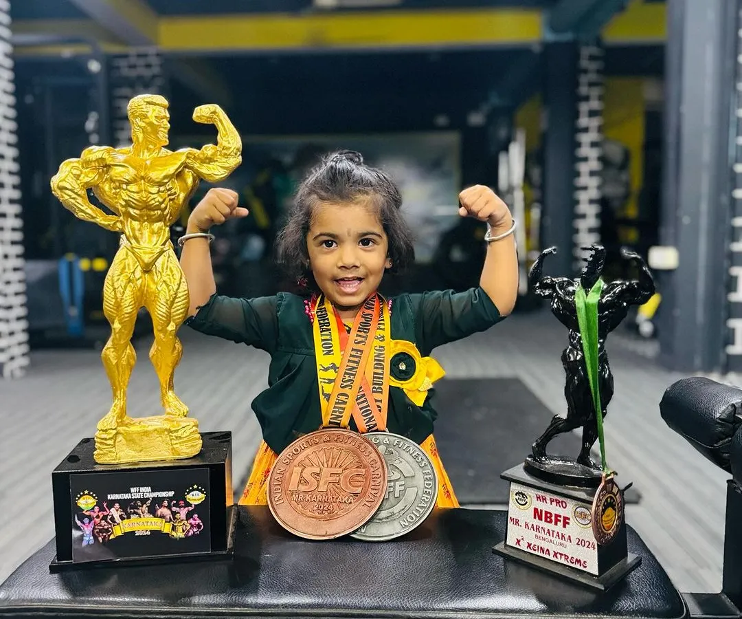 This is my inspiration. My daughter, my doll, already understands that strength is not just for show. It is a mindset we build every day. This is the energy I bring to my fitness summer camp for children.