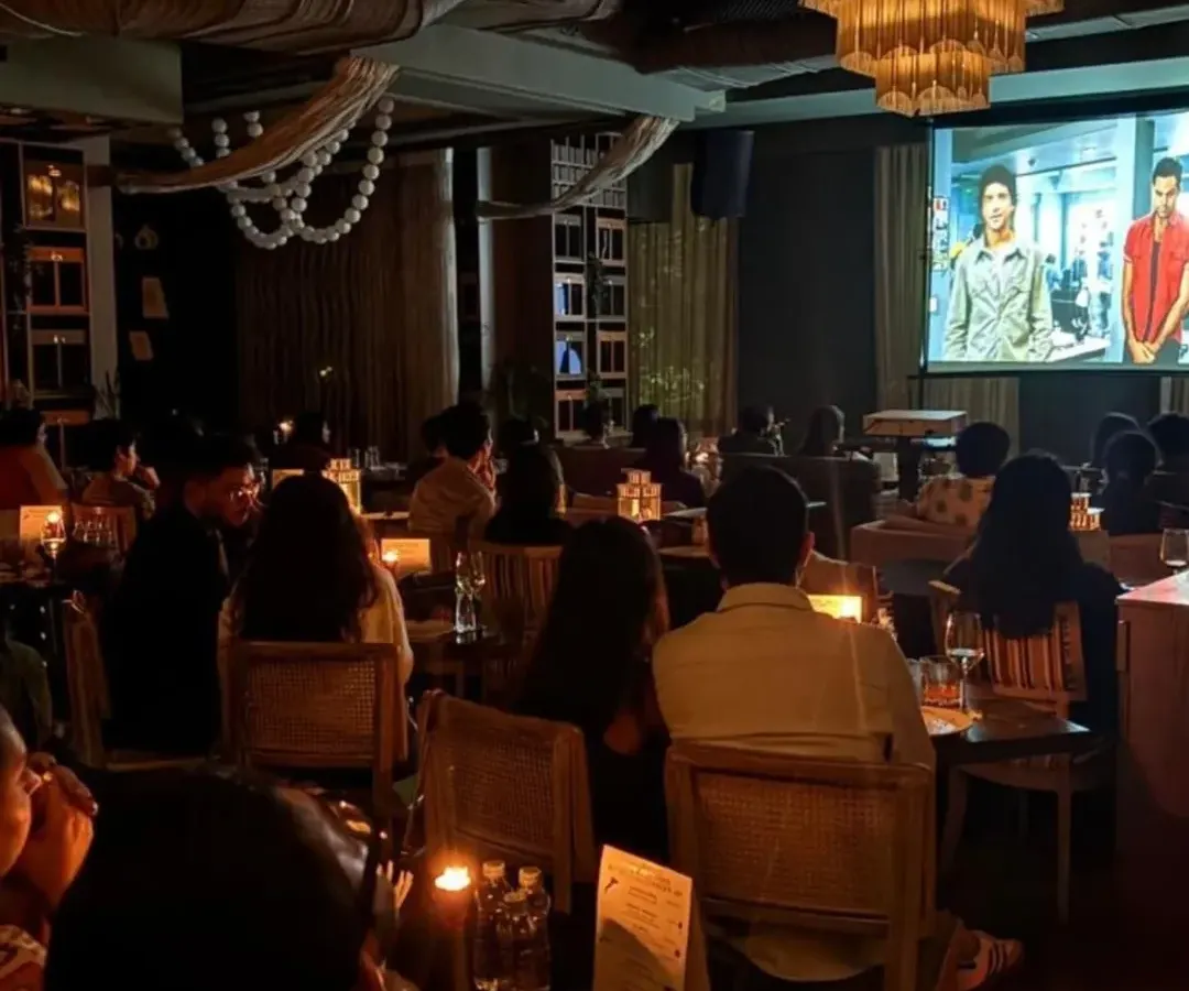 Picture this: the lights dim, the film begins, and you are completely immersed in the story. This is the atmosphere we create, turning a beautiful restaurant into a candlelit cinema where every guest has the best seat in the house for a night of cinematic and culinary magic.