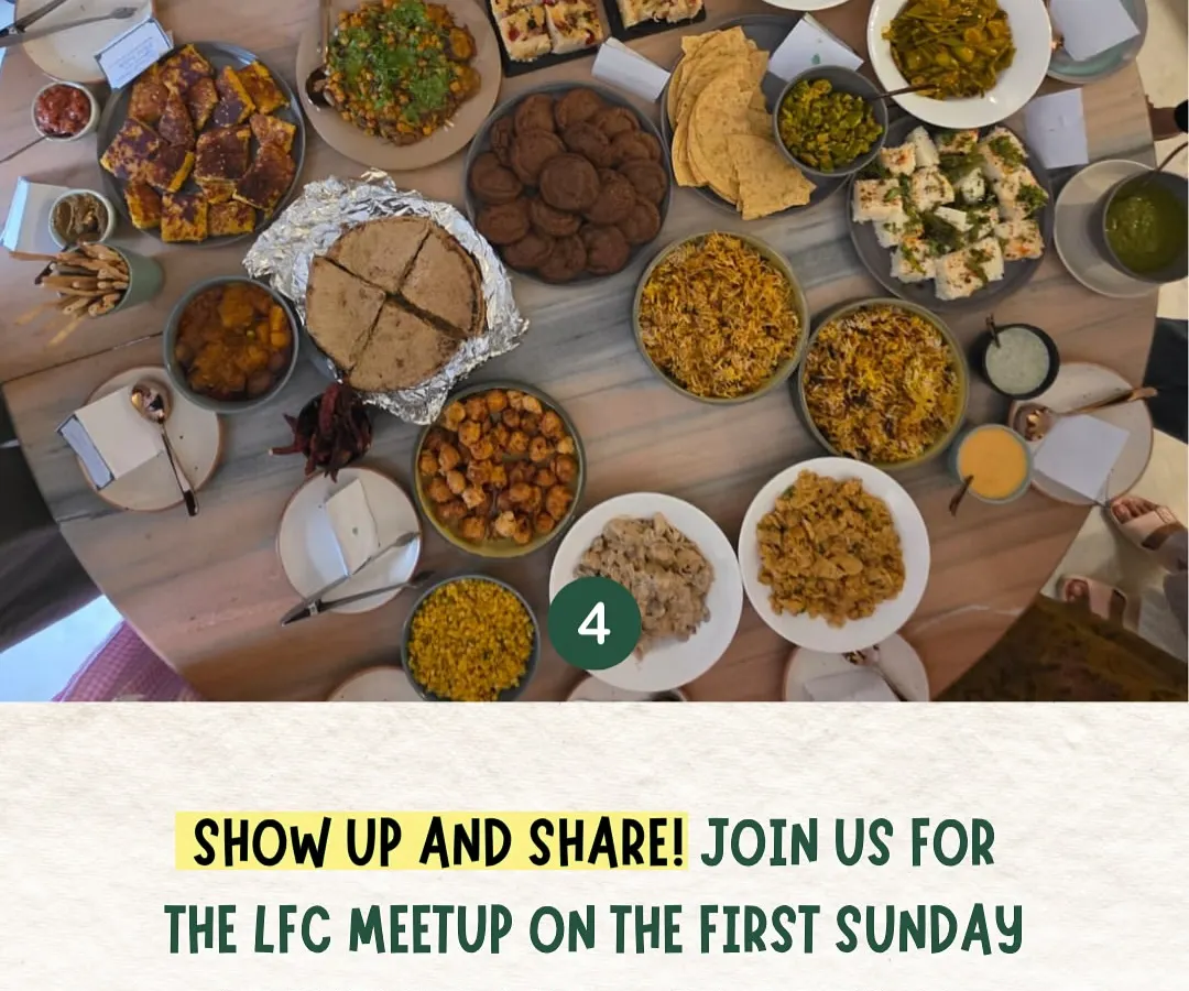 Nothing brings people together like good food and great conversation. This overhead view captures the heart of our Local Food Club potluck, a monthly gathering where members share dishes, recipes, and stories. It’s a feast for the senses and a perfect example of the community spirit we cherish. Come, pull up a chair, there’s always room for one more at our table.