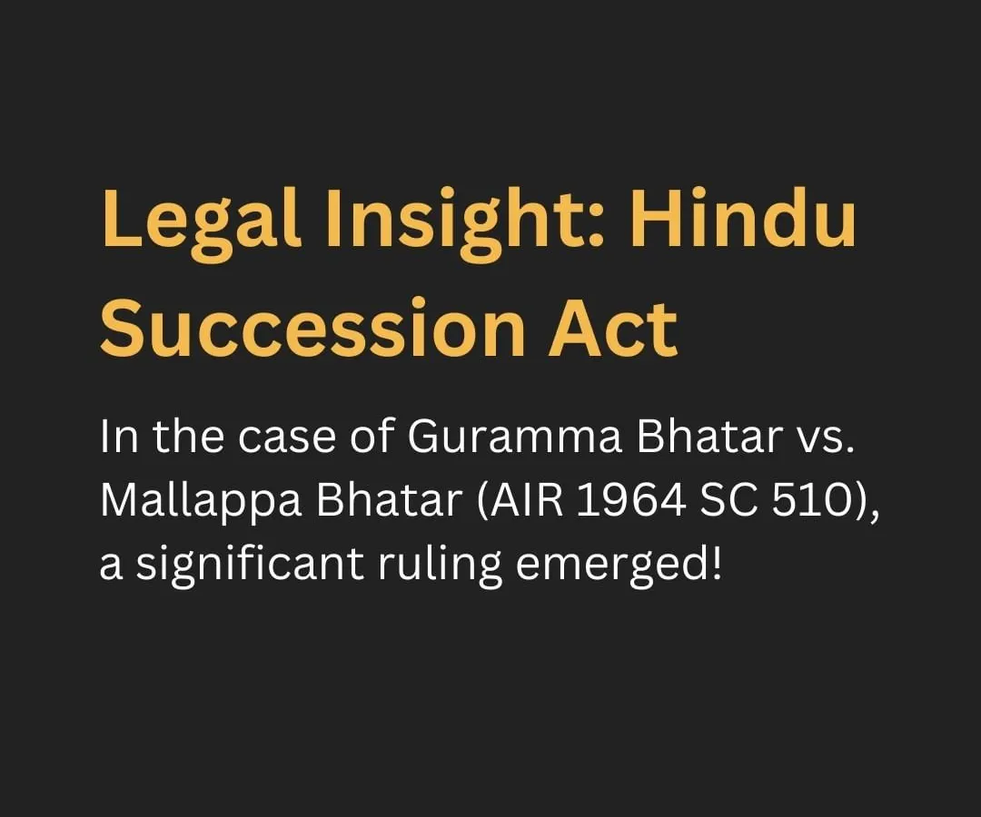 This insight from a significant Supreme Court ruling clarifies a father's ability to gift immovable property to his daughter under the Hindu Succession Act. I use such legal precedents to build the strongest possible case for my clients, ensuring property distribution is equitable and legally sound.