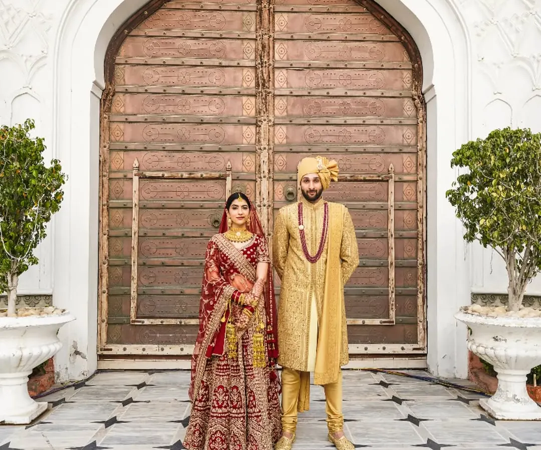 This is the beginning of everything. I love creating these grand, royal portraits that feel both timeless and powerful, capturing the couple against a backdrop that is as magnificent as their love story.