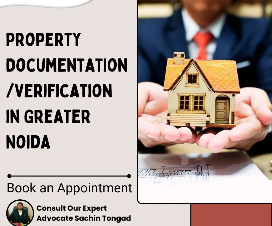 We offer thorough property documentation and verification services in Greater Noida. Our process involves a deep title search and review of all legal papers to secure your investment and prevent future disputes.