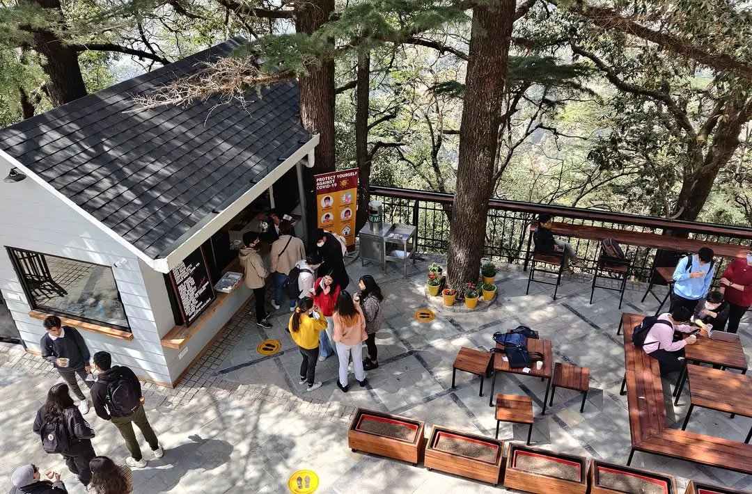 This lively hub at Woodstock School is a testament to placemaking. We transformed an ordinary corner under the deodars into the school's social nerve center, a space co-created with the community that now feels like it has always belonged.