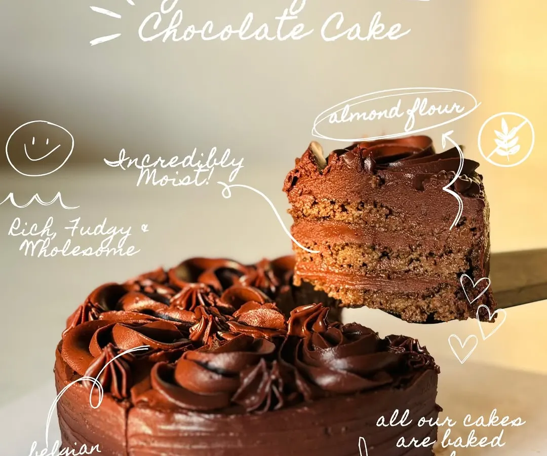 This is what pure, guilt-free indulgence looks like. My gluten-free Belgian chocolate cake is made with wholesome almond flour, making it incredibly moist, fudgy, and rich.