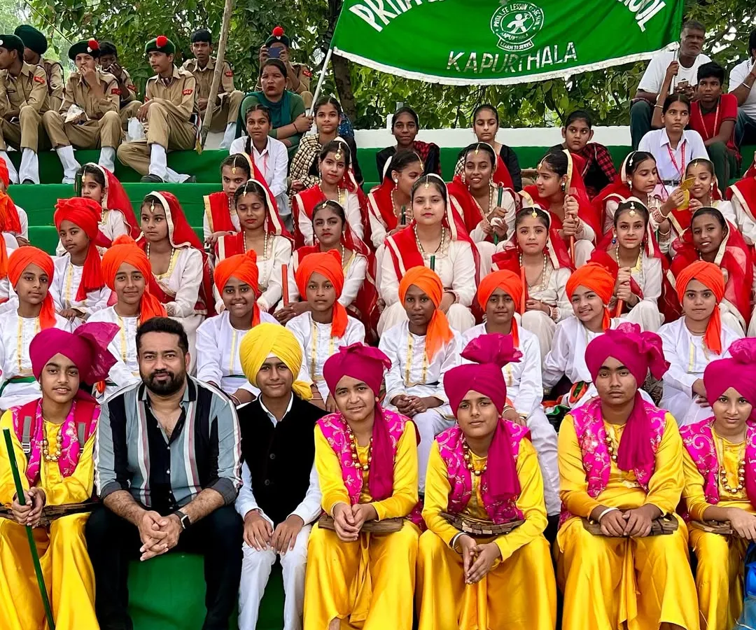 Nothing beats the feeling of seeing my students shine. Here I am with my talented performers from Prita Lee Lesson Senior Secondary School after their big show in Kapurthala. We can handle choreography for any group size!