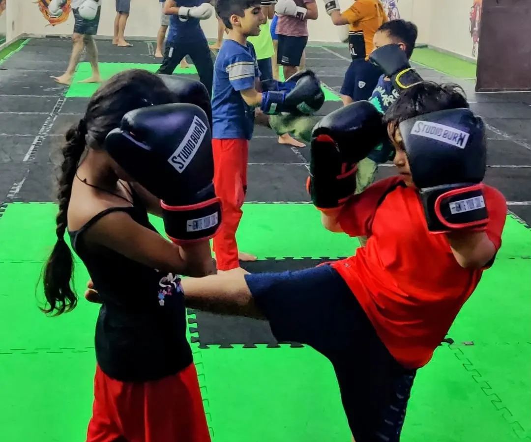 I believe in starting them young so they grow up unstoppable. Here, kids are learning basic Muay Thai and boxing, building discipline, coordination, and the confidence to stand up for themselves.