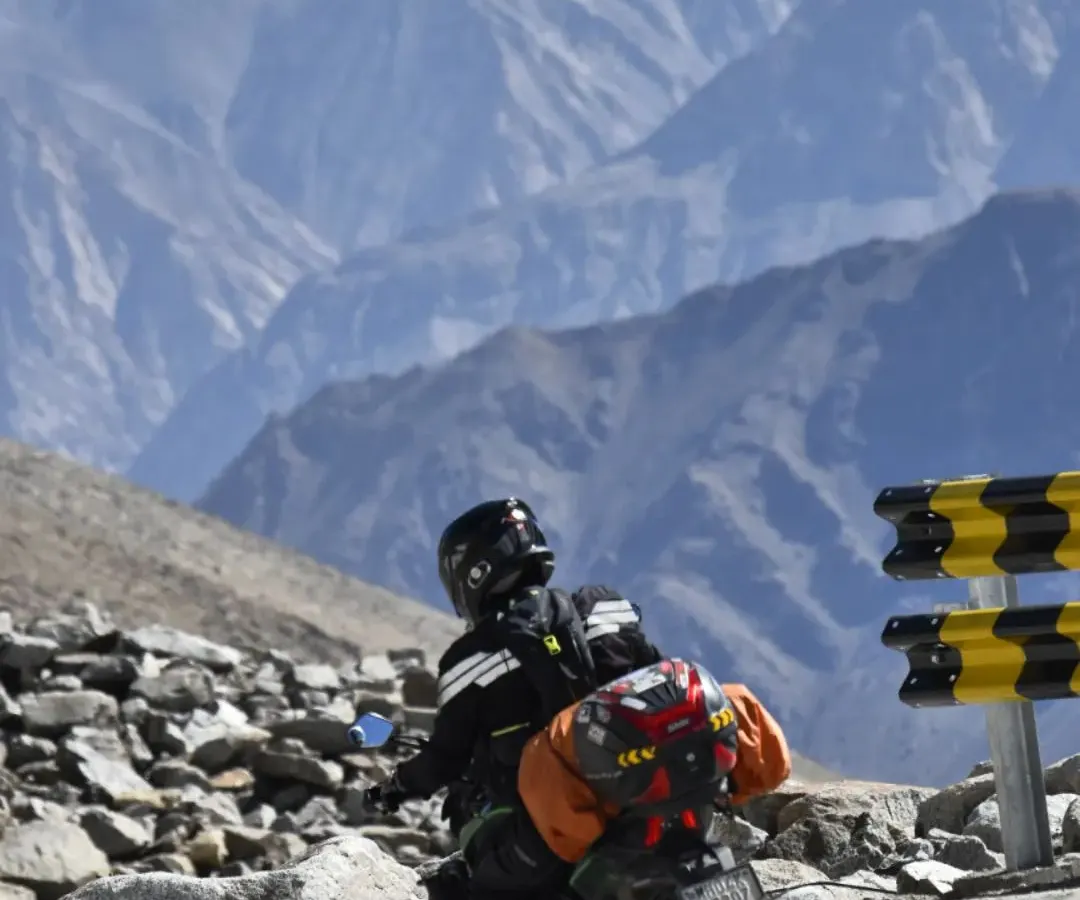 This is the ultimate adventure we chase. A lone rider from our club navigating the majestic mountain passes of Ladakh. These epic journeys are a core part of our long-distance touring calendar.