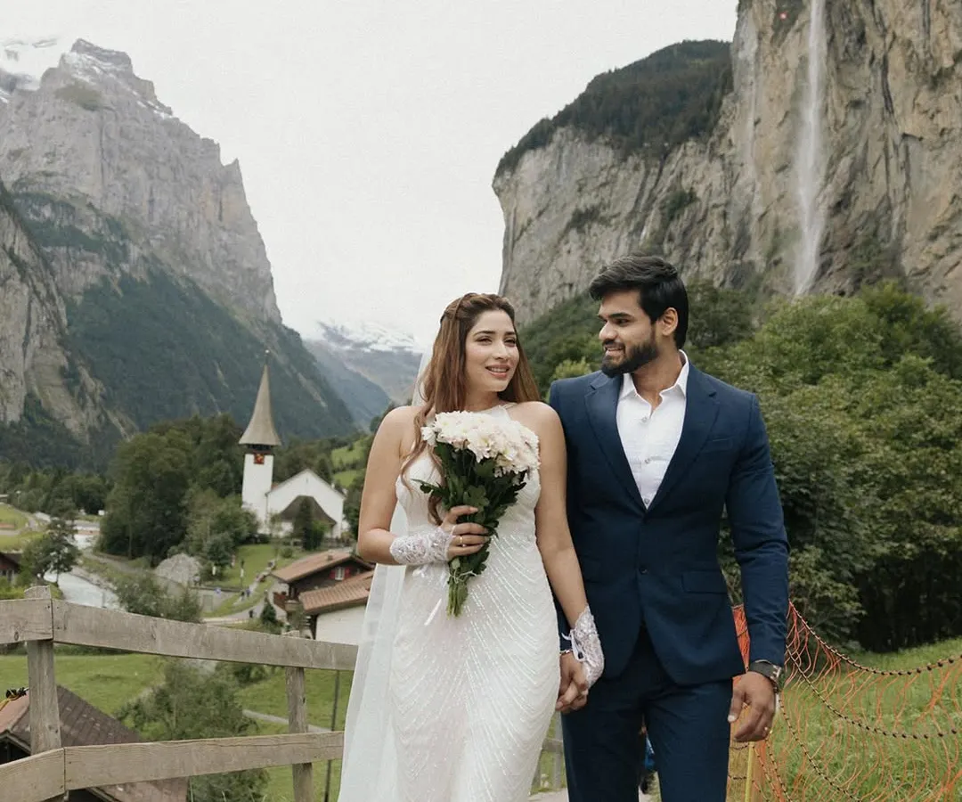An intimate elopement session for Punar and Malhar amidst the breathtaking waterfalls and mountains of Switzerland. This is for couples who dream of saying their vows in the most epic locations.