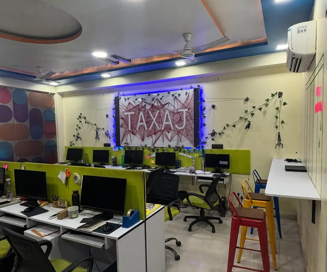 This is our command center in Delhi, where my team handles everything from GST compliance management to annual ROC filings. We've built a modern, efficient space to deliver top-tier service.