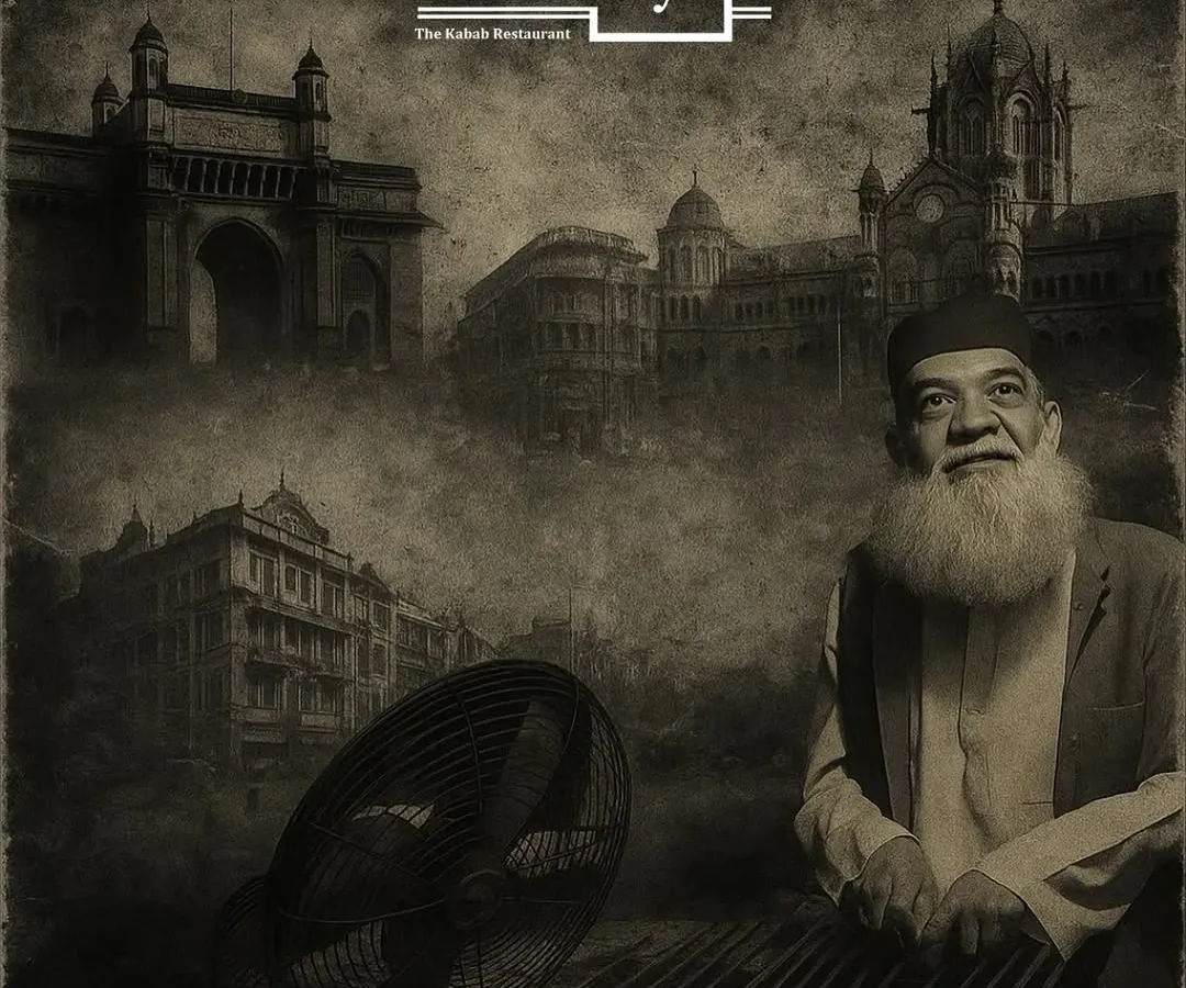 Someone asked an AI to create a picture of Old Bombay nostalgia, and it knew we belonged there. This image captures our soul: my father, his grill, and the city we grew up with. We are not just from Bombay; we are Old Bombay.