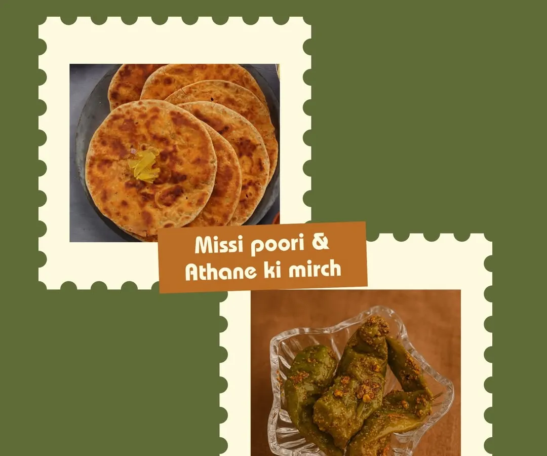 We created our Travel Season Combos for those who miss ghar ka khana on the go. This classic pairing features our crispy Missi Poori with a side of homemade Athane ki Mirch, a spicy chili pickle. It's a mess-free, satisfying meal packed and ready for your journey.